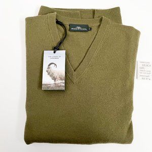 Rodd & Gunn Premium Wool Blend Cashmere Sweater - Olive/Army